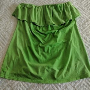 Lilly Pulitzer strapless top